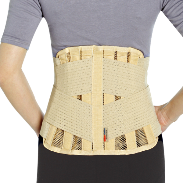 Super Ortho Breathable Lumbar Support W/ 6 Stays