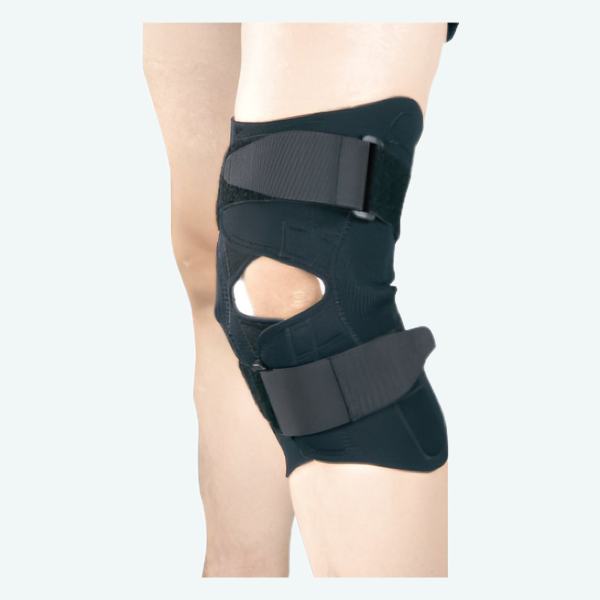 Neoprene Open Knee Brace W/ Hinge