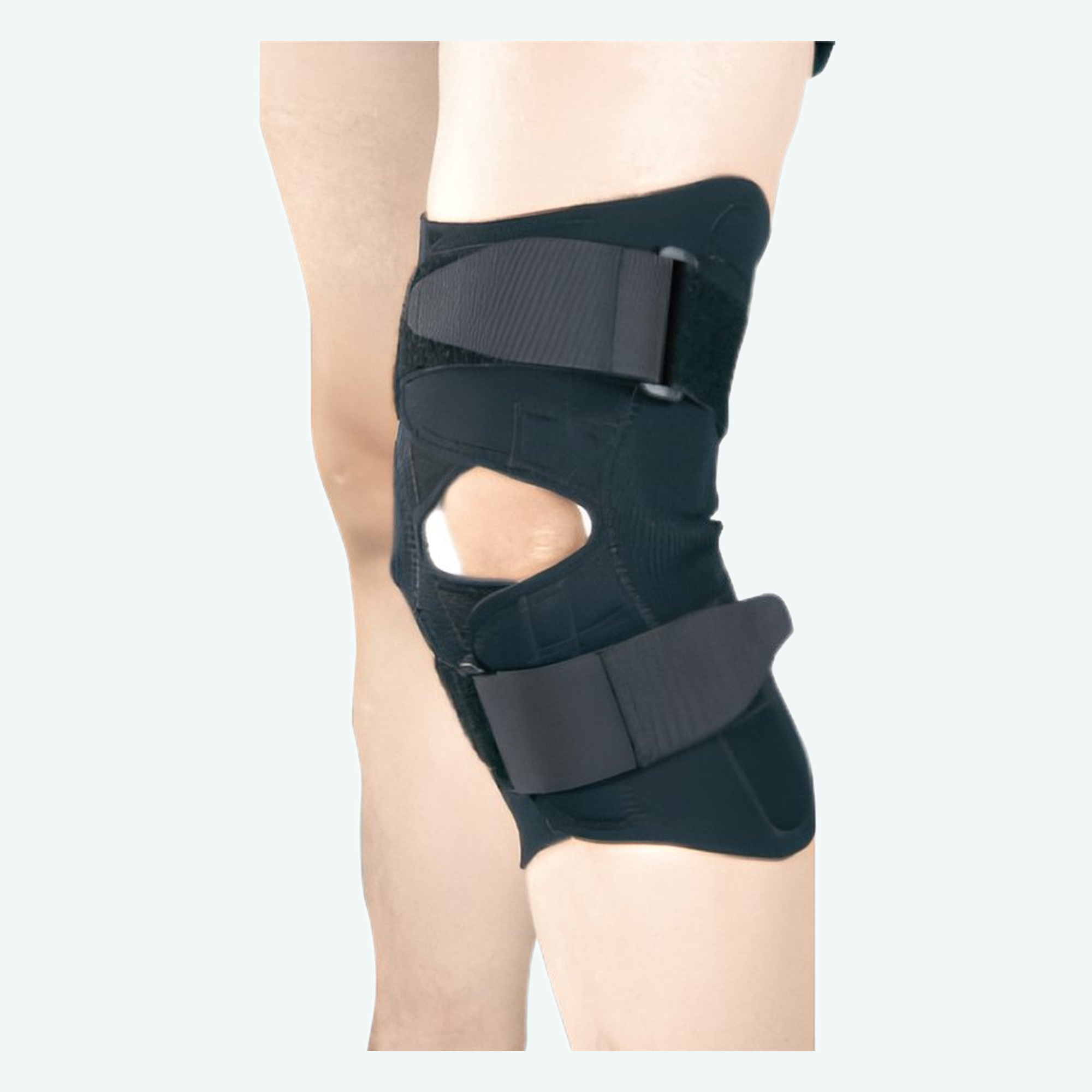 a282d813-4f32-4a53-9760-d138f6d39338 Neoprene Open Knee Brace W/ Hinge - Image 1