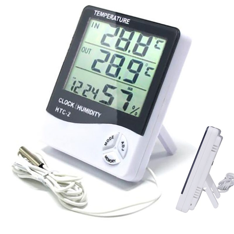htc2 Temperature and Humidity Meter HTC-2 Hygrometer HTC2 - Image 1