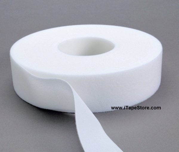 SELF ADHESIVE VELCRO HOOK AND LOOP, VELCRO TAPE, HOOK / HOOP / MALE PART ONLY, 2" WHITE - VELCRO SAD50MM - WHT M MALE