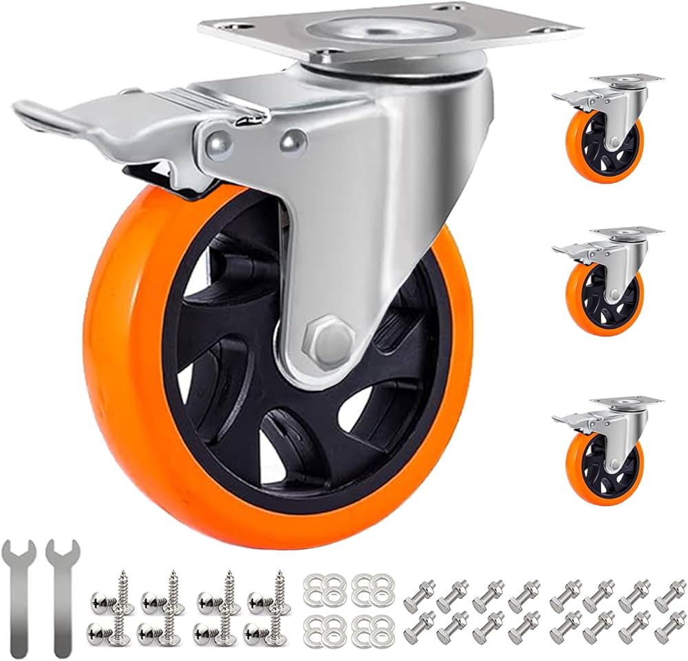71dSs-URSfL._AC_UF1000,1000_QL80_ CASTOR WHEEL 2" WITH BRAKE, LOAD BEARING 25 KGS - Image 1