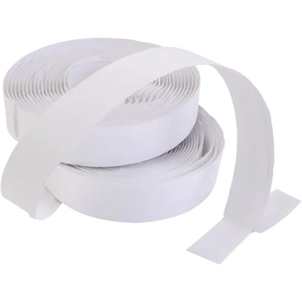 HOOK/HOOP ONLY TAPE 2’’X25M WHITE (SELF ADHESIVE) - VELCROSAD50MM-WHTMMALE-25M