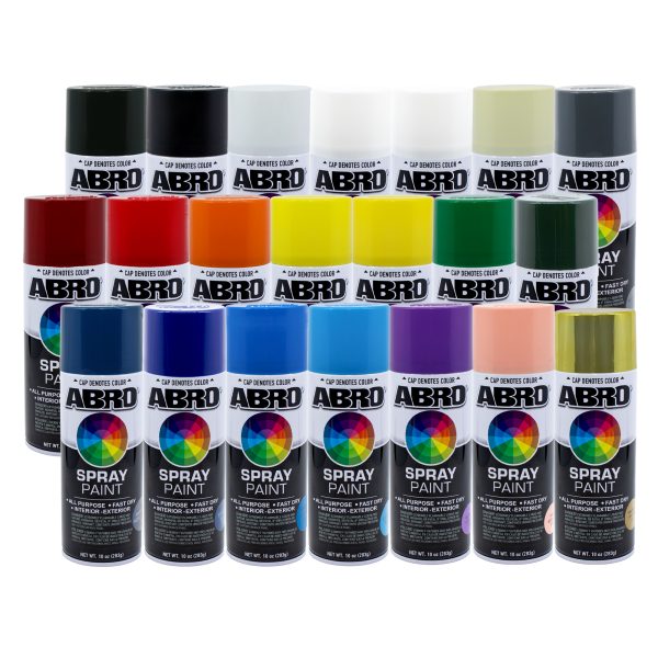 SPRAY PAINT ALL COLORS, 400ML CAN