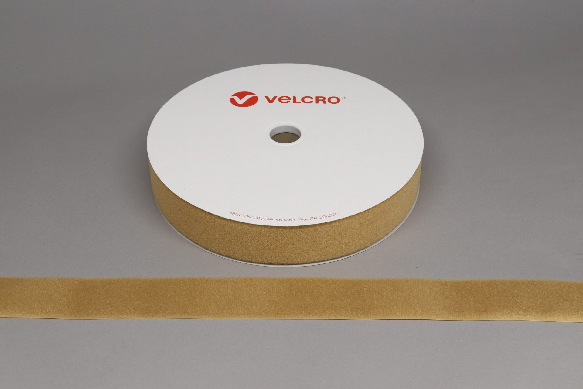 V50215L-scaled SELF ADHESIVE VELCRO HOOK AND LOOP, VELCRO TAPE, LOOP / FEMALE PART ONLY, 2" BEIGE - VELCRO SAD50MM - BE M FEMALE - Image 1