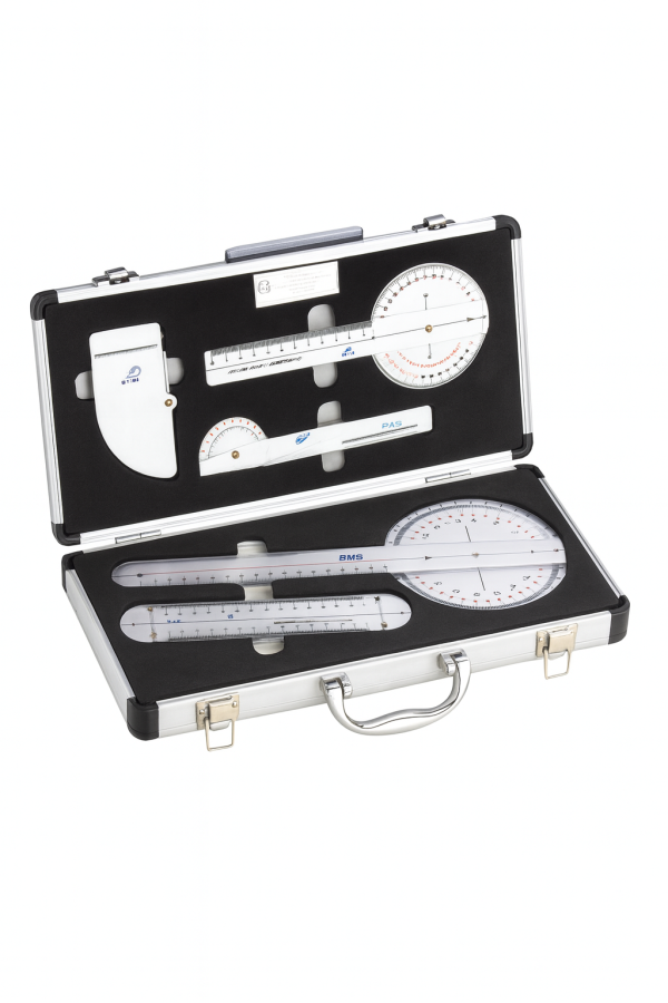 Goniometer Set (5 pieces, 35×17×5 cm)