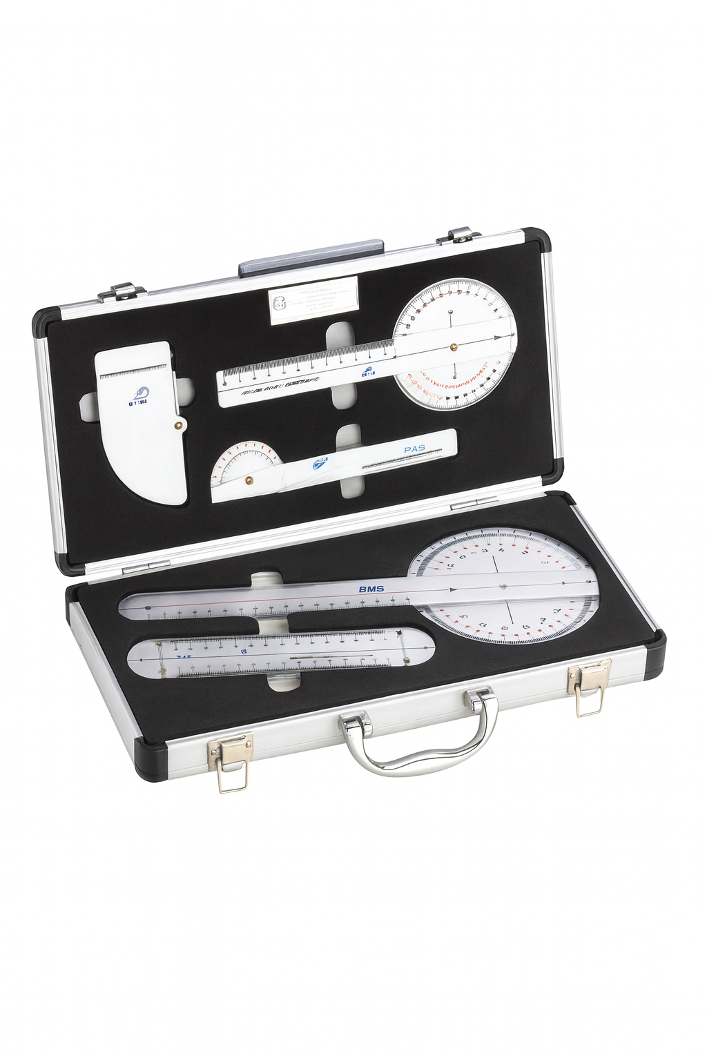 goniometer set Goniometer Set (5 pieces, 35×17×5 cm) - Image 1